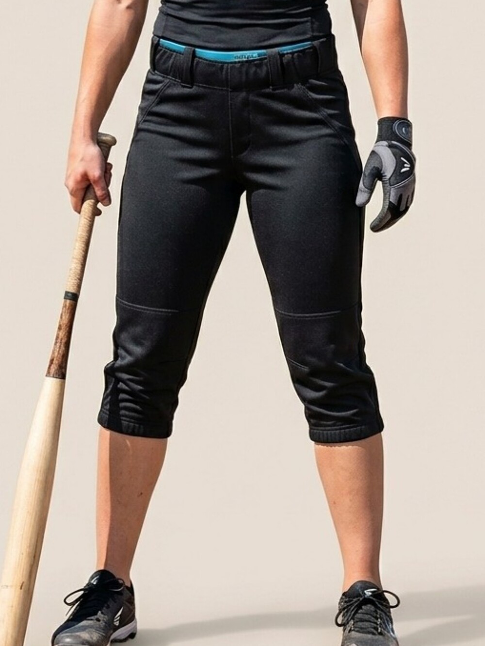 Easton Gameday Black Fastpitch Softball Pants Knickers Women's M NWT